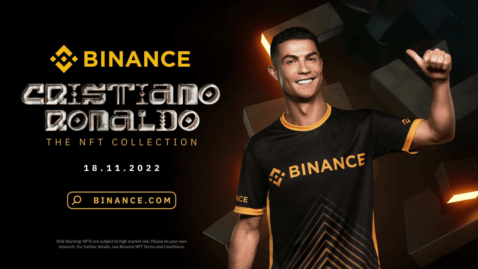 Binance and Cristiano Ronaldo First Exclusive NFT Drops&nbsp;–&nbsp;Source:TronWeekly