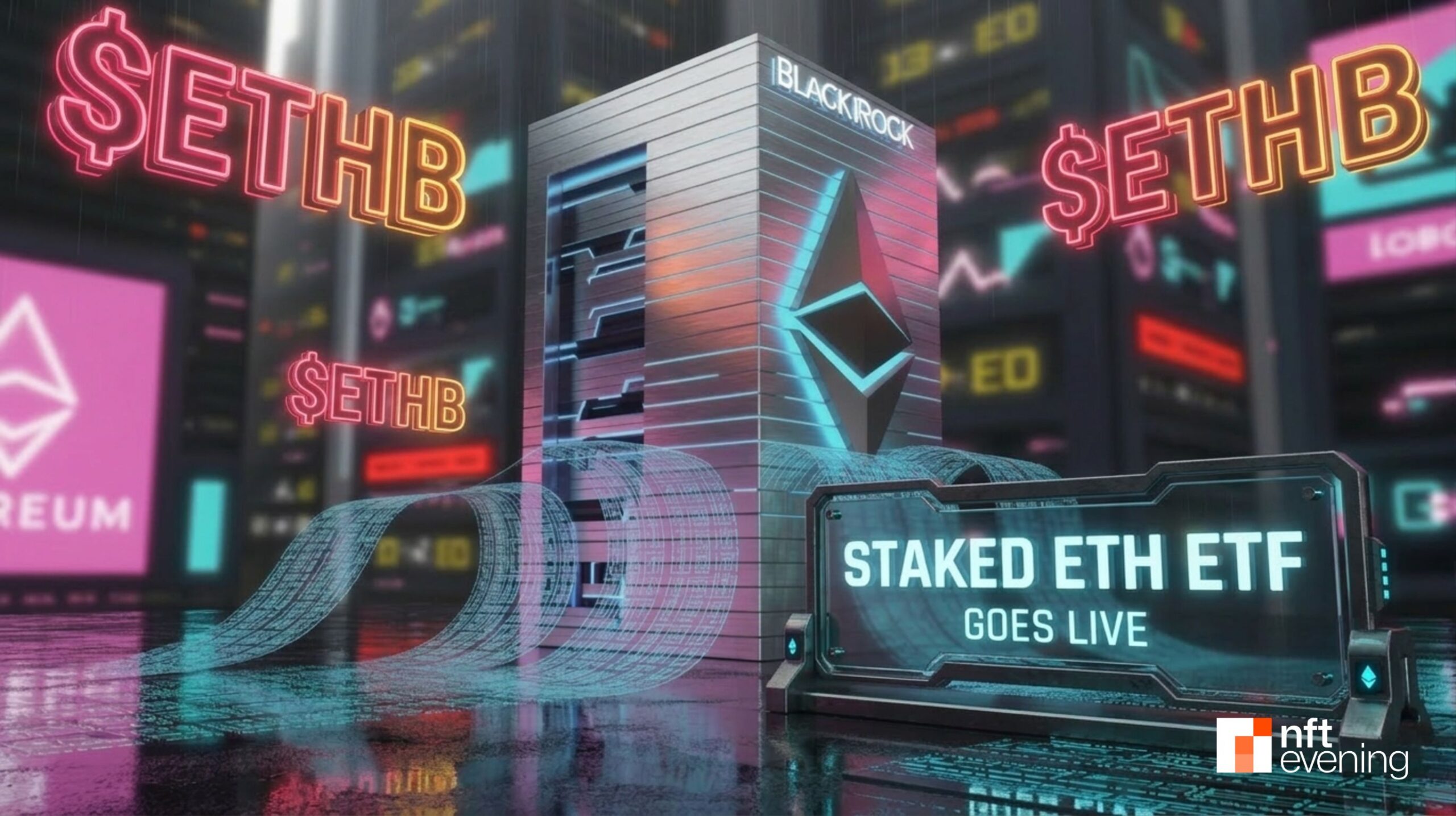 BlackRock Staked ETH ETF Goes Live: Could ETHB Help ETH Outperform BTC?&nbsp;–&nbsp;Source:NFTEvening